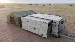 New field shower cabin debuts in China's Zhurihe training base
